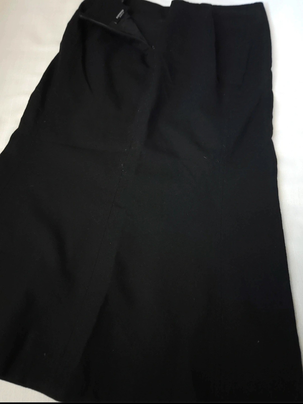 Express Black Women’s Pencil Skirt - Size 3/4 - Picture 3 of 6